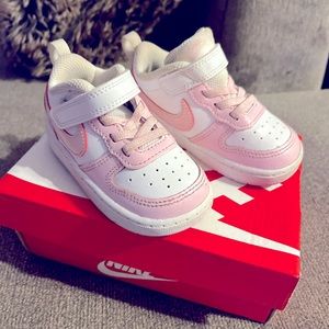 GIRLS' NIKE  TODDLER COURT BOROUGH LOW RECRAFT SNEAKERS